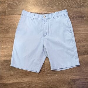 Walter Hagen Light Blue Men's Flat Front Shorts